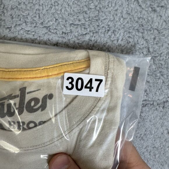 Howler Bros Shirt Mens Medium Beige Graphic Tee Short Sleeve Paradise - Picture 7 of 7